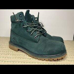 Limited Edition Jade Green Timberland Boots